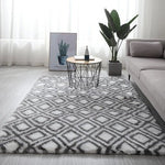 Tapis blanc et noir - Vignette | Paillasson.shop