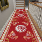 Tapis chinois rouge - Vignette | Paillasson.shop