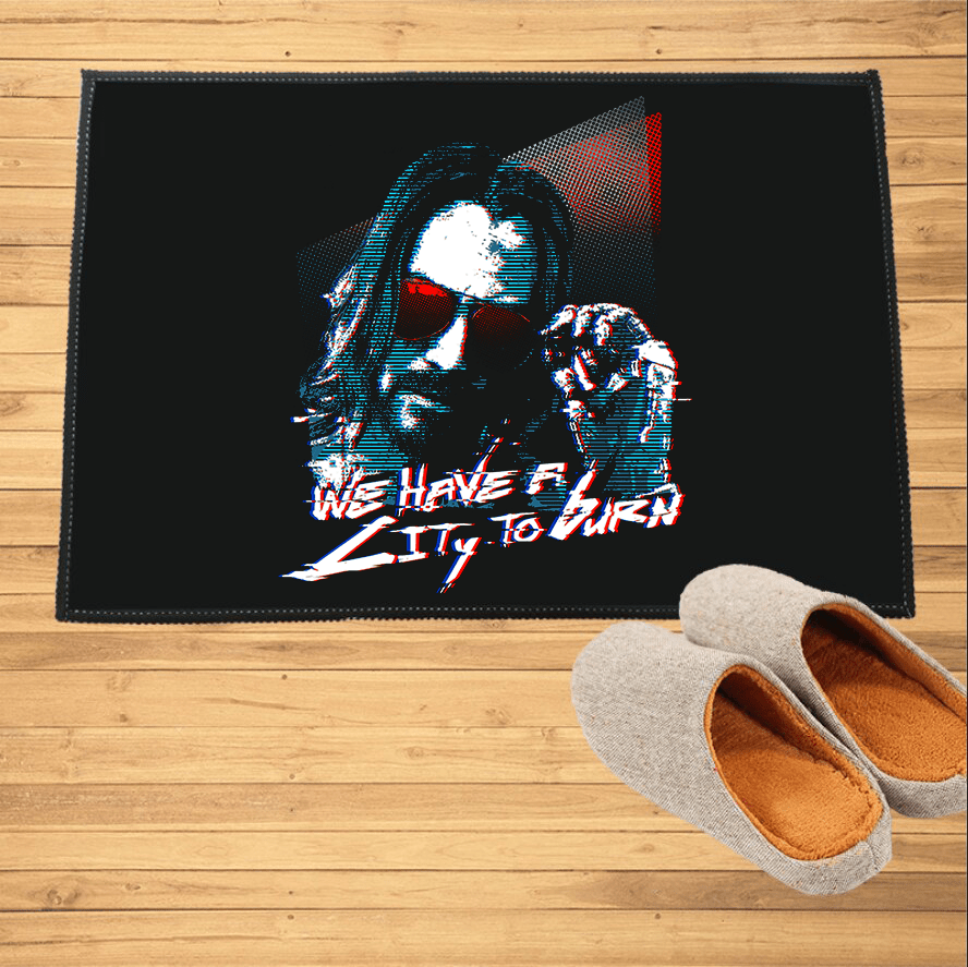 Tapis Cyberpunk 2077 - Paillasson.shop