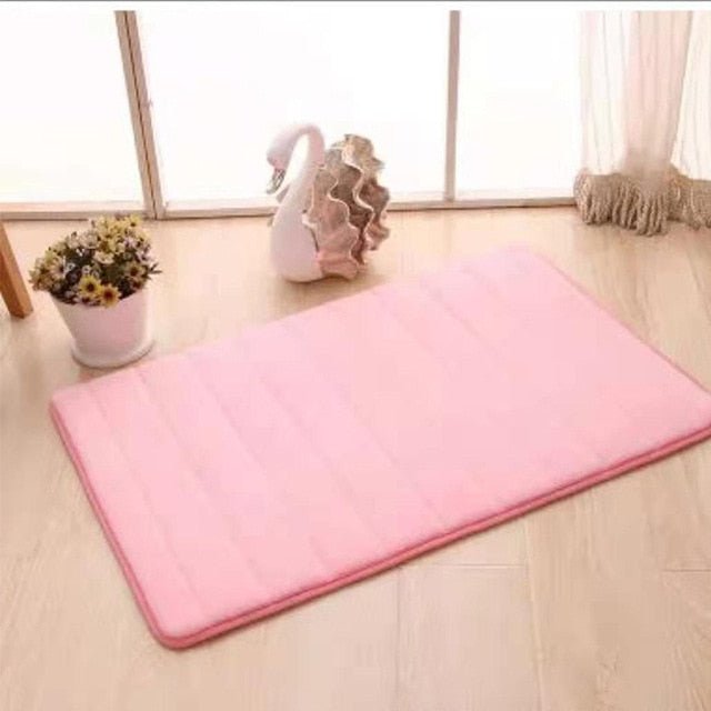 Tapis de bain antidérapant en mousse à mémoire de forme - Paillasson.shop