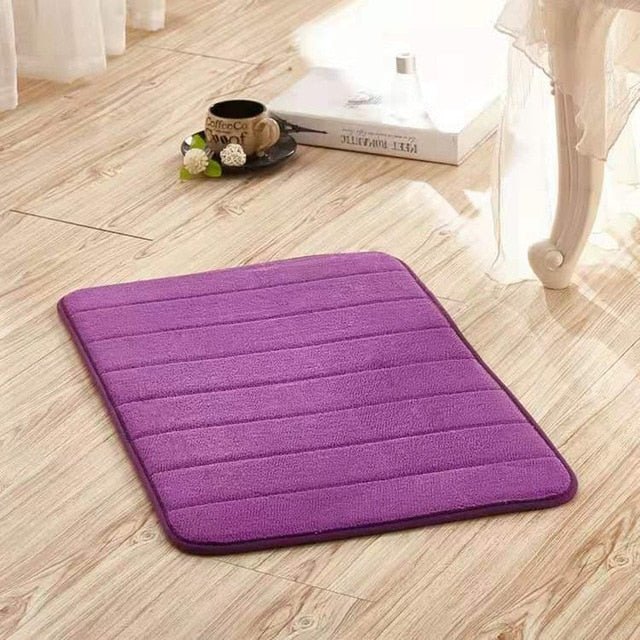 Tapis de bain antidérapant en mousse à mémoire de forme - Paillasson.shop