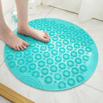 Tapis de bain rond antidérapant - Vignette | Paillasson.shop