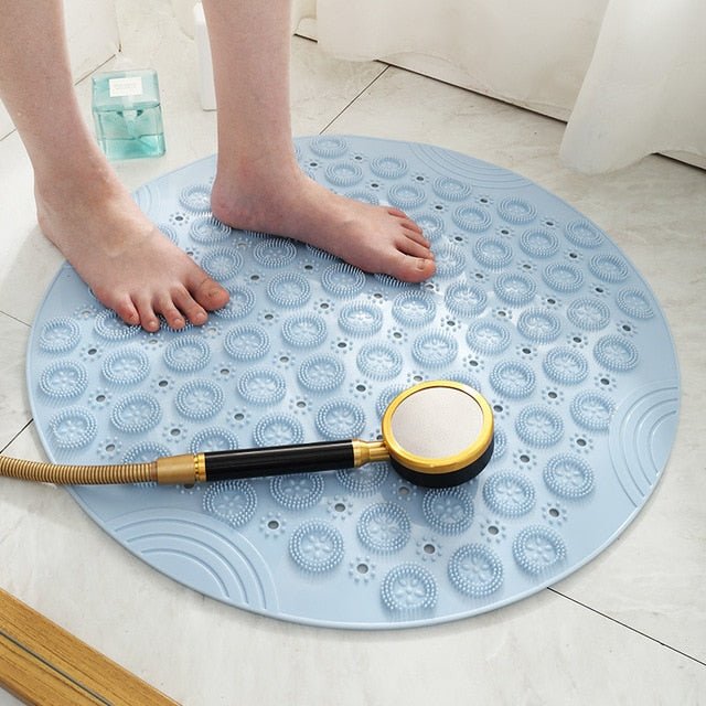 Tapis de bain rond antidérapant - Paillasson.shop