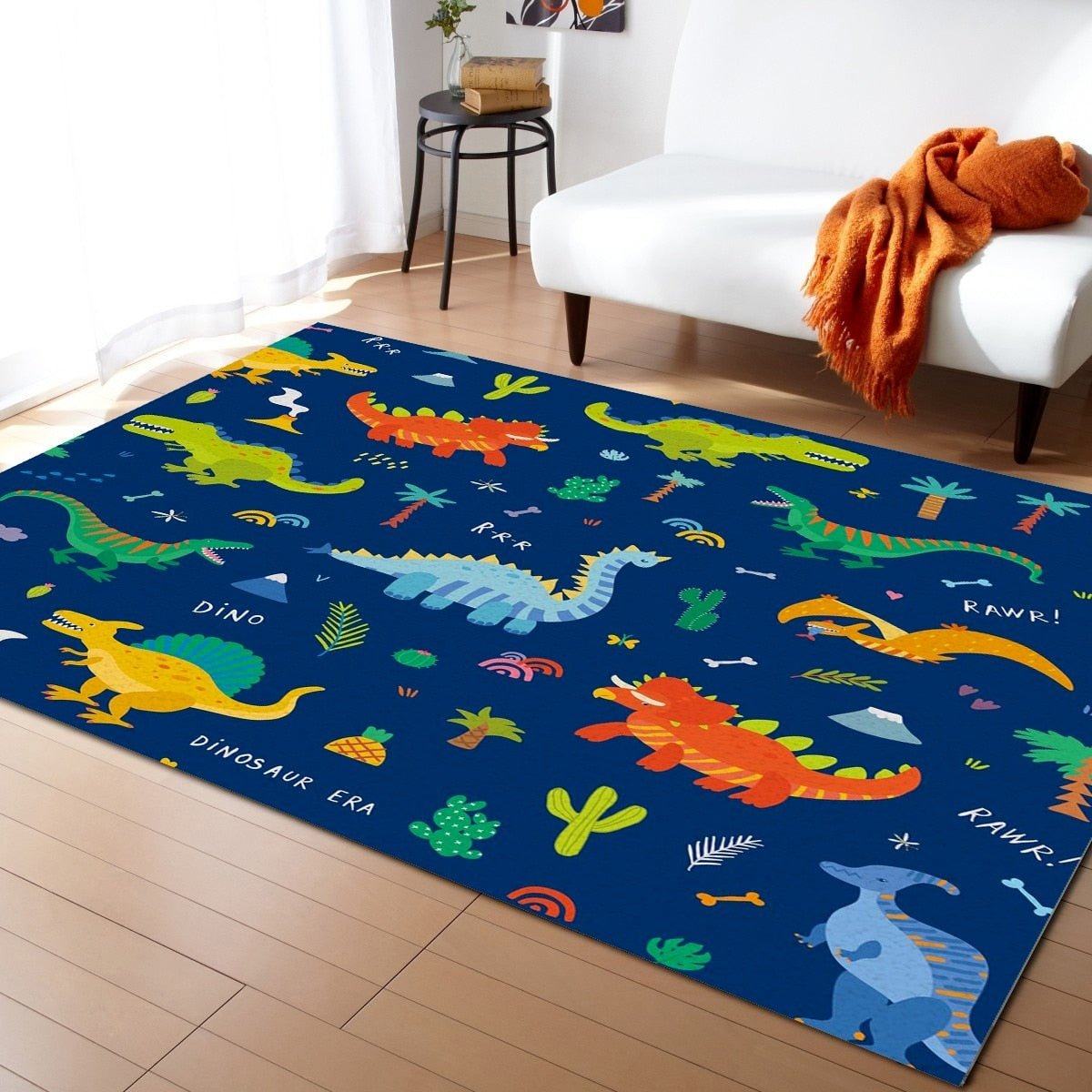 Tapis de chambre dinosaure - Paillasson.shop