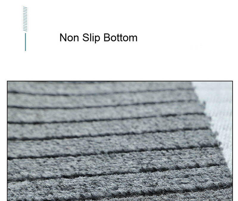 Tapis de cuisine gris - Paillasson.shop