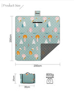 Tapis de plage matelassé - Vignette | Paillasson.shop