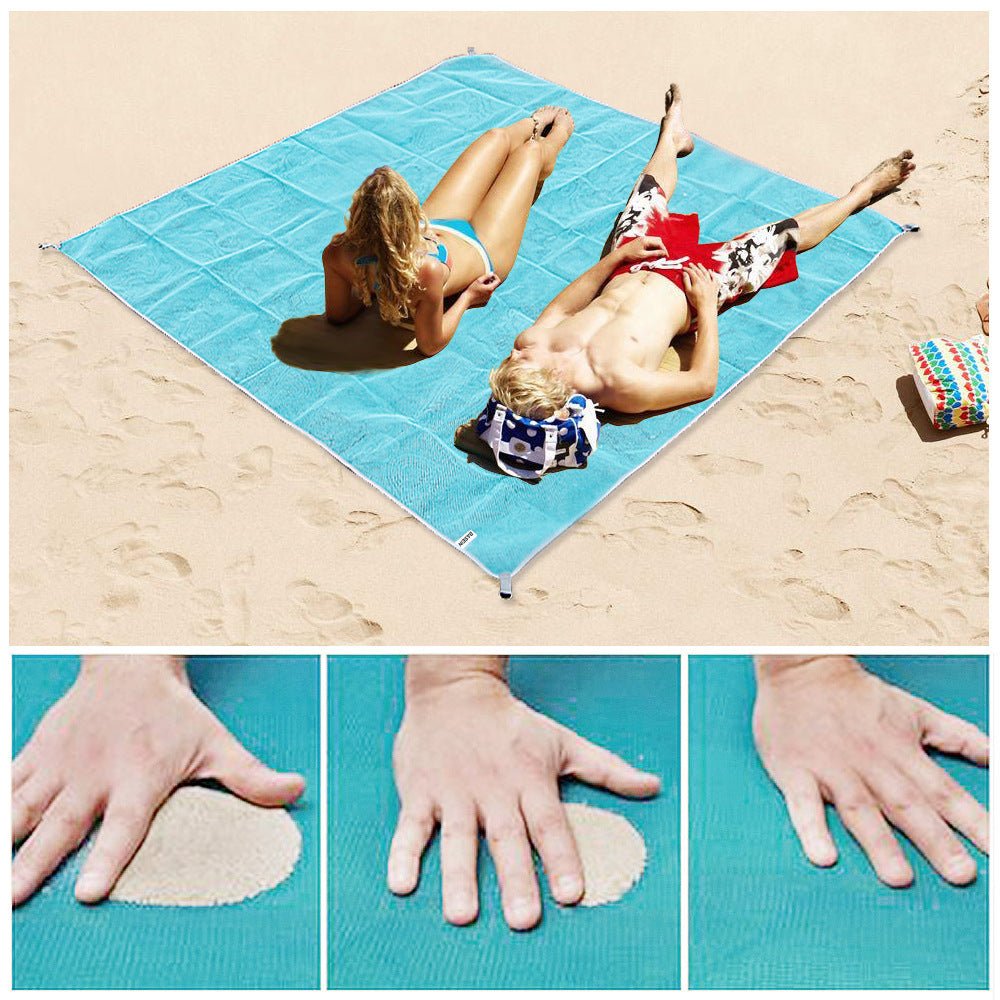Tapis de plage portable anti - sable - Paillasson.shop