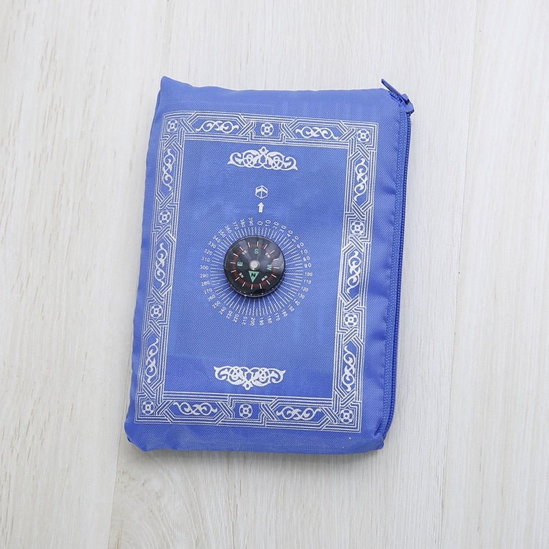 Tapis de prière avec boussole - Paillasson.shop