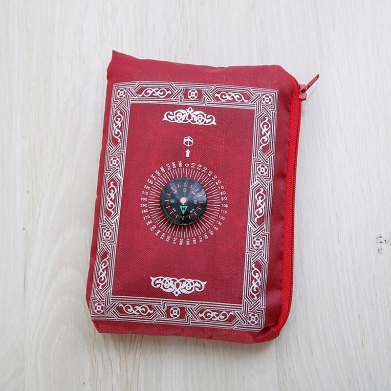 Tapis de prière avec boussole - Paillasson.shop