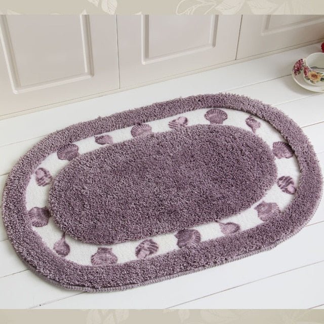 Tapis de salle de bain antidérapant en microfibre - Paillasson.shop