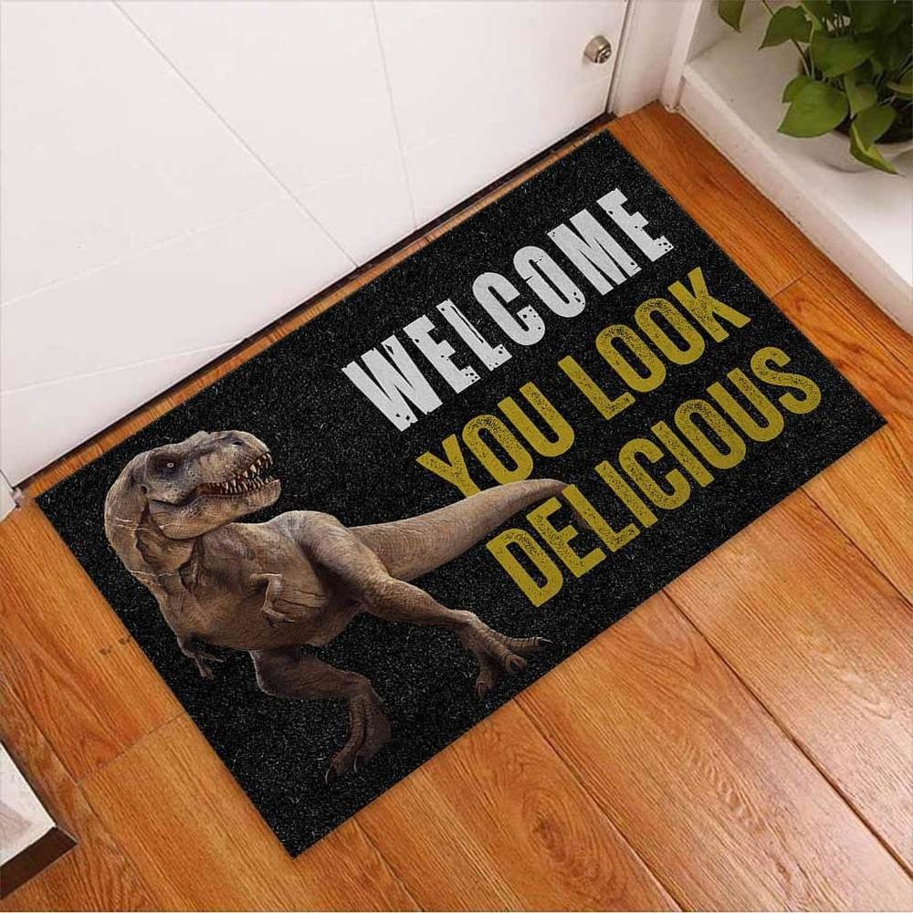 Tapis d'entrée T - Rex - Paillasson.shop