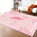 Tapis flamant rose - Vignette | Paillasson.shop
