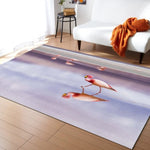 Tapis flamant rose - Vignette | Paillasson.shop