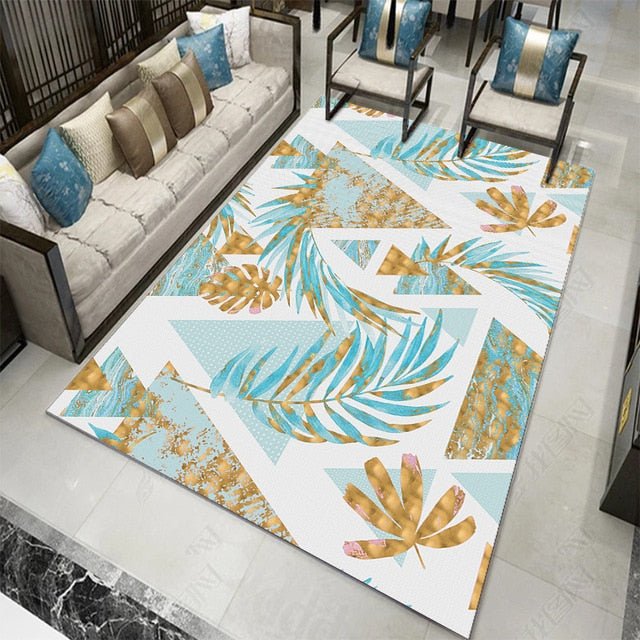 Tapis floral chinois - Paillasson.shop