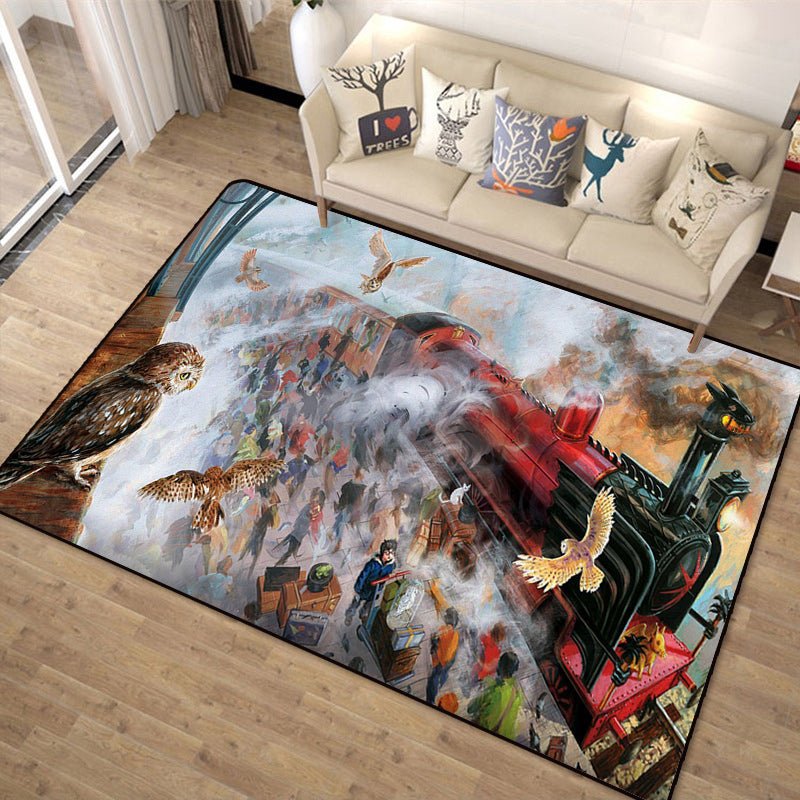 Tapis Harry Potter Poudlard Express - Paillasson.shop
