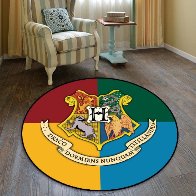 Tapis Harry Potter rond - Paillasson.shop