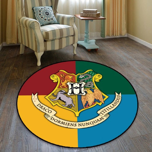 Tapis Harry Potter rond - Paillasson.shop