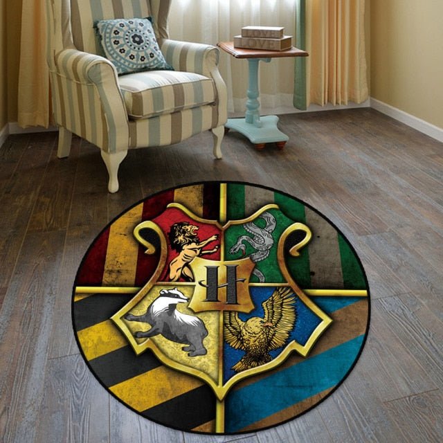 Tapis Harry Potter rond - Paillasson.shop