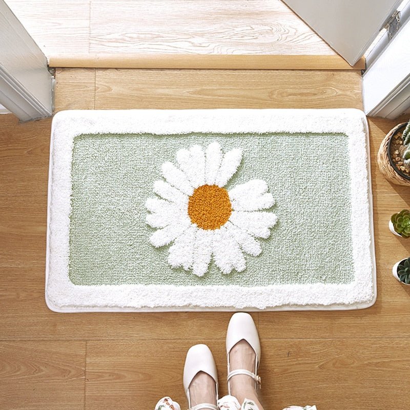 Tapis magique à fleur - Paillasson.shop