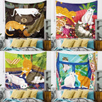Tapis mural chats - Vignette | Paillasson.shop