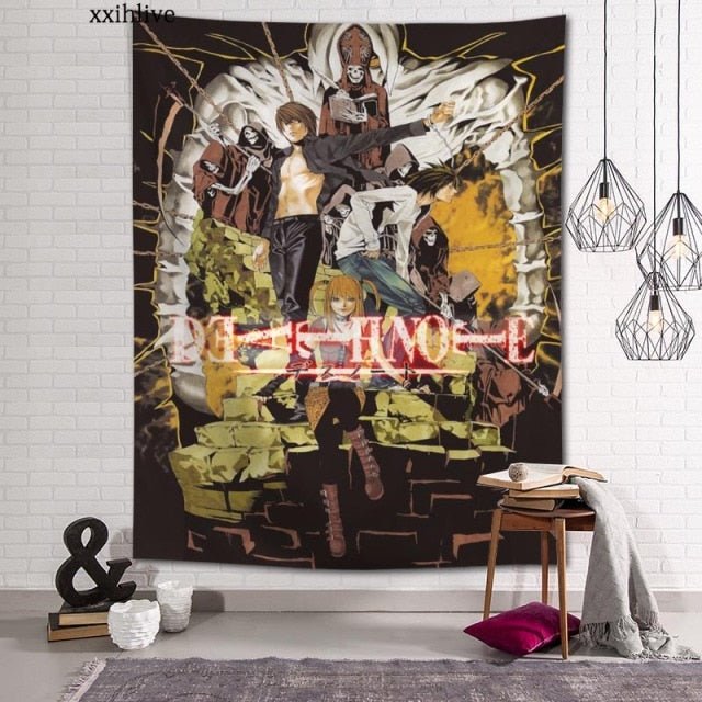 Tapis mural Death Note - Paillasson.shop