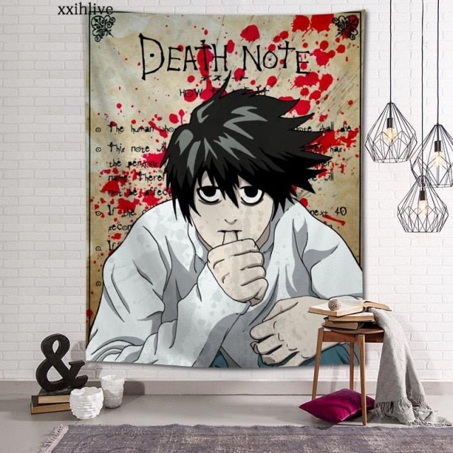 Tapis mural Death Note - Paillasson.shop