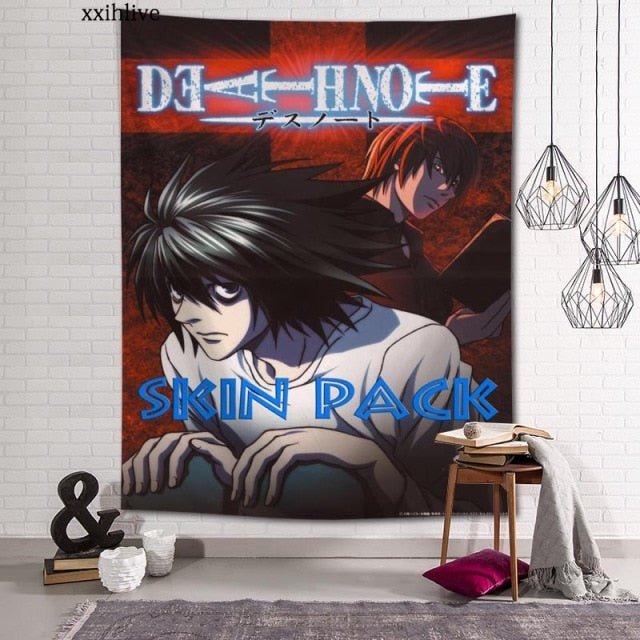 Tapis mural Death Note - Paillasson.shop