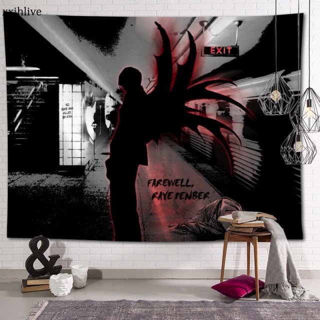 Tapis mural Death Note - Paillasson.shop