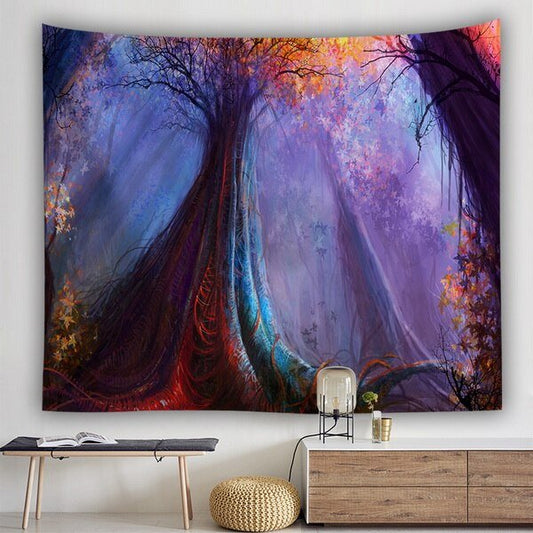 Tapis mural décoratif - Grand arbre - Paillasson.shop