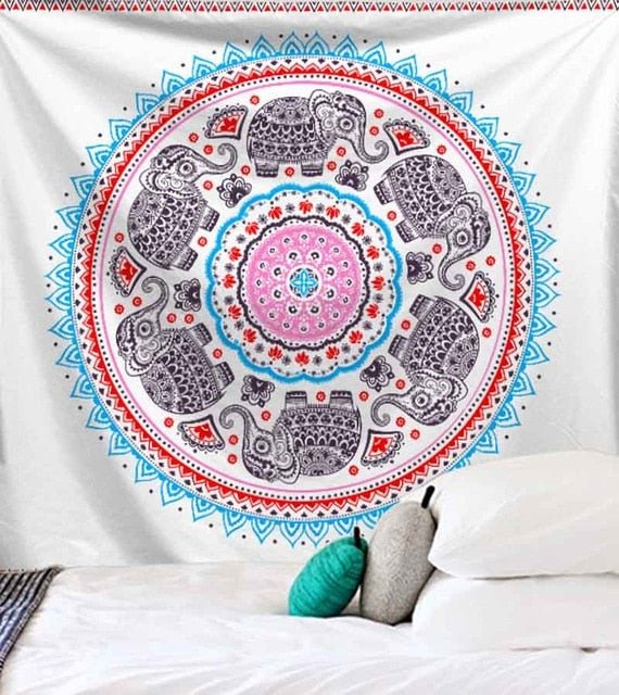 Tapis mural indien - Paillasson.shop