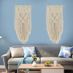 Tapis mural macramé bohèmien - Vignette | Paillasson.shop