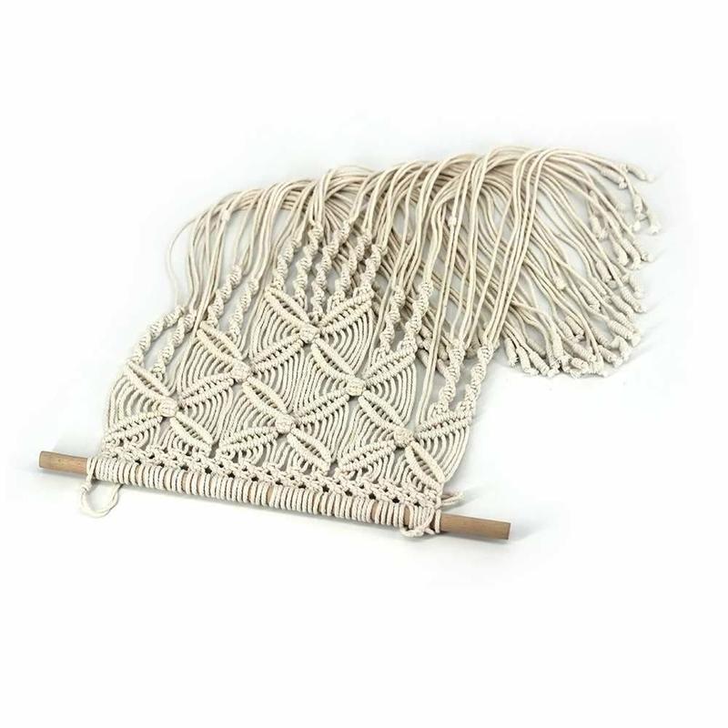 Tapis mural macramé bohèmien - Paillasson.shop