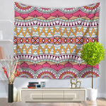 Tapis mural mandala Graph - Vignette | Paillasson.shop