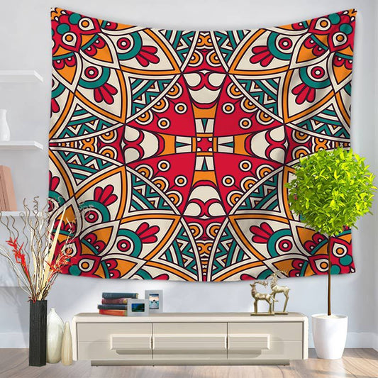 Tapis mural mandala indien - Paillasson.shop