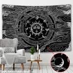 Tapis mural soleil - Vignette | Paillasson.shop