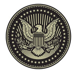 Tapis rond américain - Vignette | Paillasson.shop