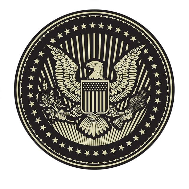 Tapis rond américain - Paillasson.shop