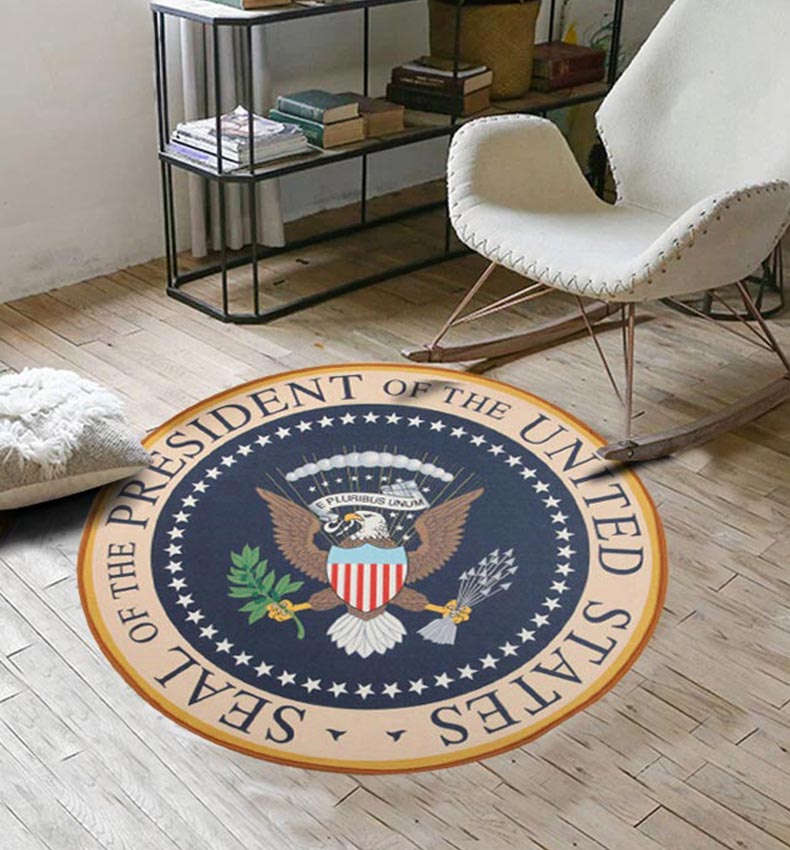 Tapis rond américain - Paillasson.shop