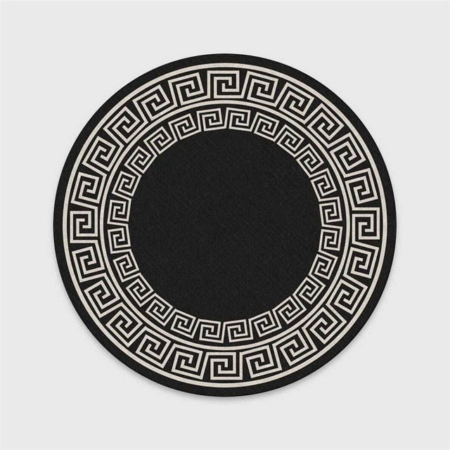 Tapis rond classique Chinois - Paillasson.shop