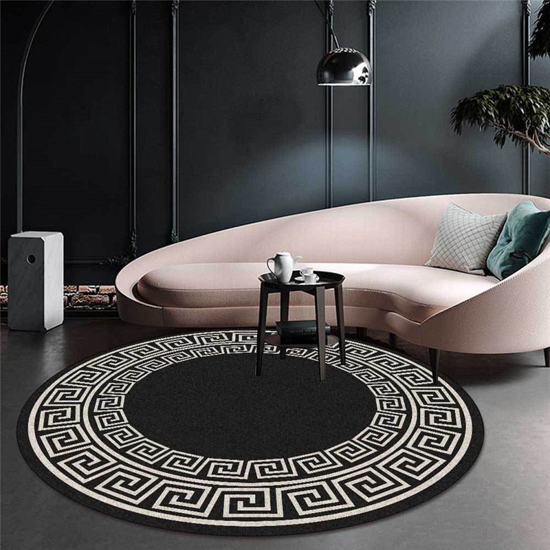 Tapis rond classique Chinois - Paillasson.shop
