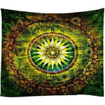 Tenture murale Mandala - Energie de la forêt - Vignette | Paillasson.shop