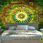 Tenture murale Mandala - Energie de la forêt - Vignette | Paillasson.shop